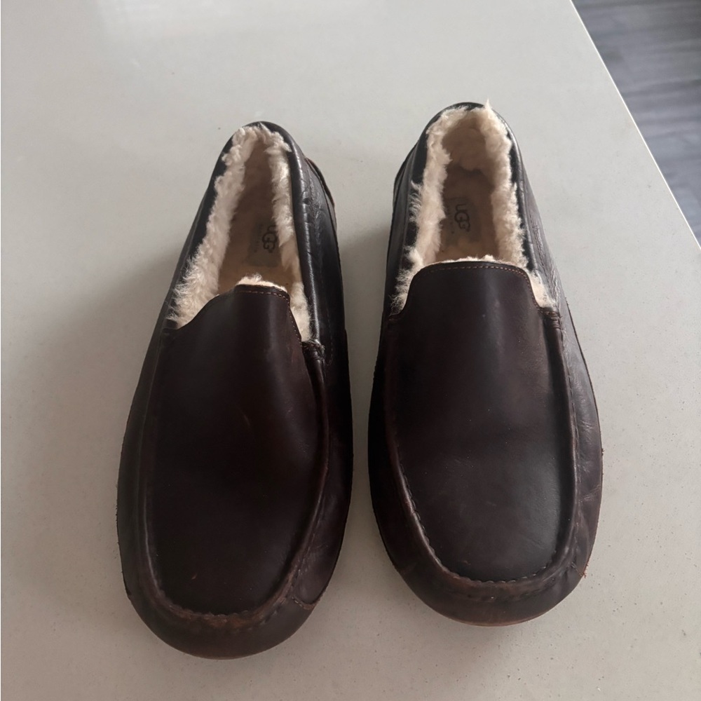 UGG Men's Dark Brown Loafers
